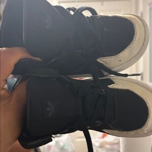 Kids Black and White Sneakers